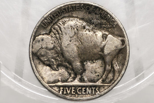 1926-S Buffalo Nickel - Key Date, Rare Coin - San Francisco Mint 1926 Nickel - Low Mintage Date - 1926 S Nickel Indian Head 1926S