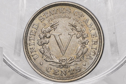 1899 Liberty Head V Nickel - Choose by Grade - Liberty Head Nickel 1899 - "V" back design