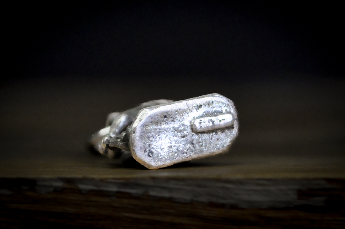 La Pieta Michelangelo Sterling Silver Bracelet Charm - Vintage Sterling Silver Pieta Religious Pendant