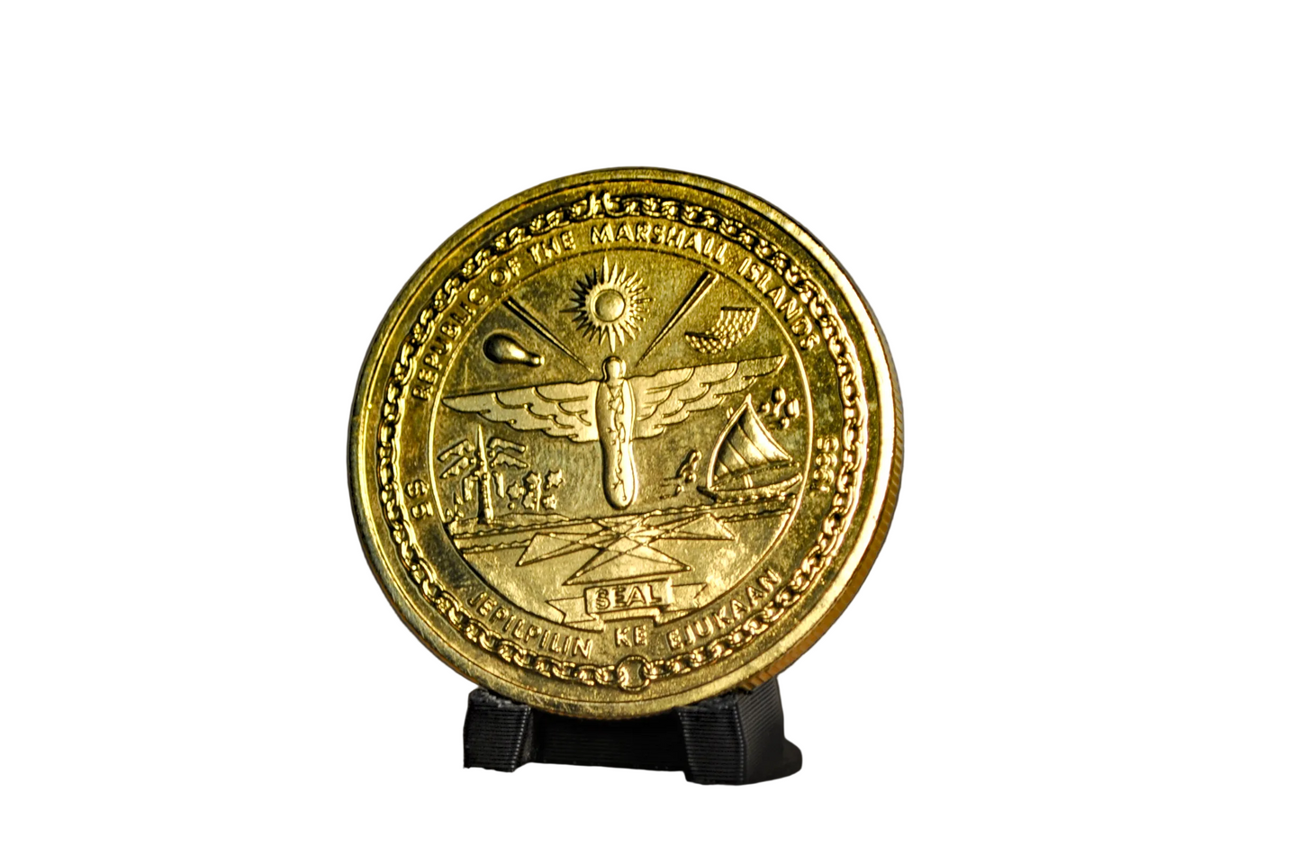 Elvis Presley 1935-1977 35th Anniversary Collectors Token - 35th Anniversary Elvis Presley Five Dollar Coin