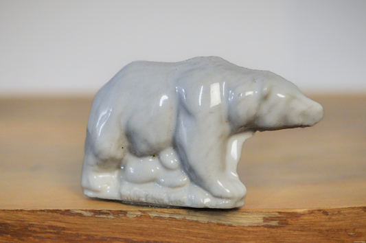 Vintage Wade England Porcelain Polar Bear Figurine - Wade England Tea Figurine Polar Bear