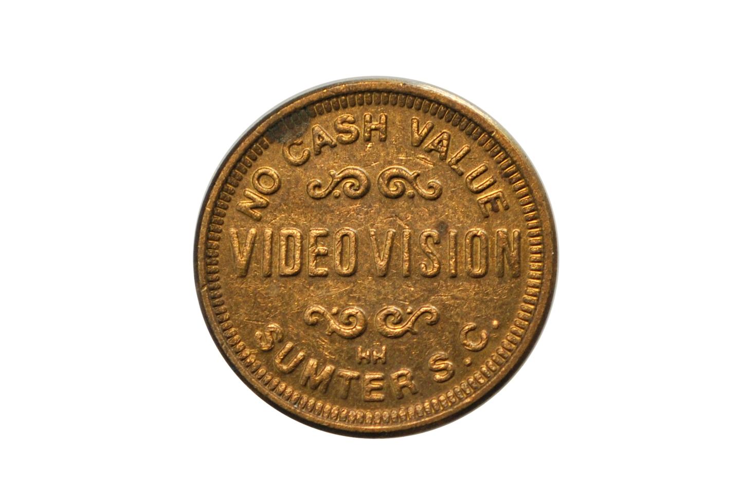 Audio/Video Vision No Cash Value Token - Audio/Video Vision Sumter, South Carolina Token