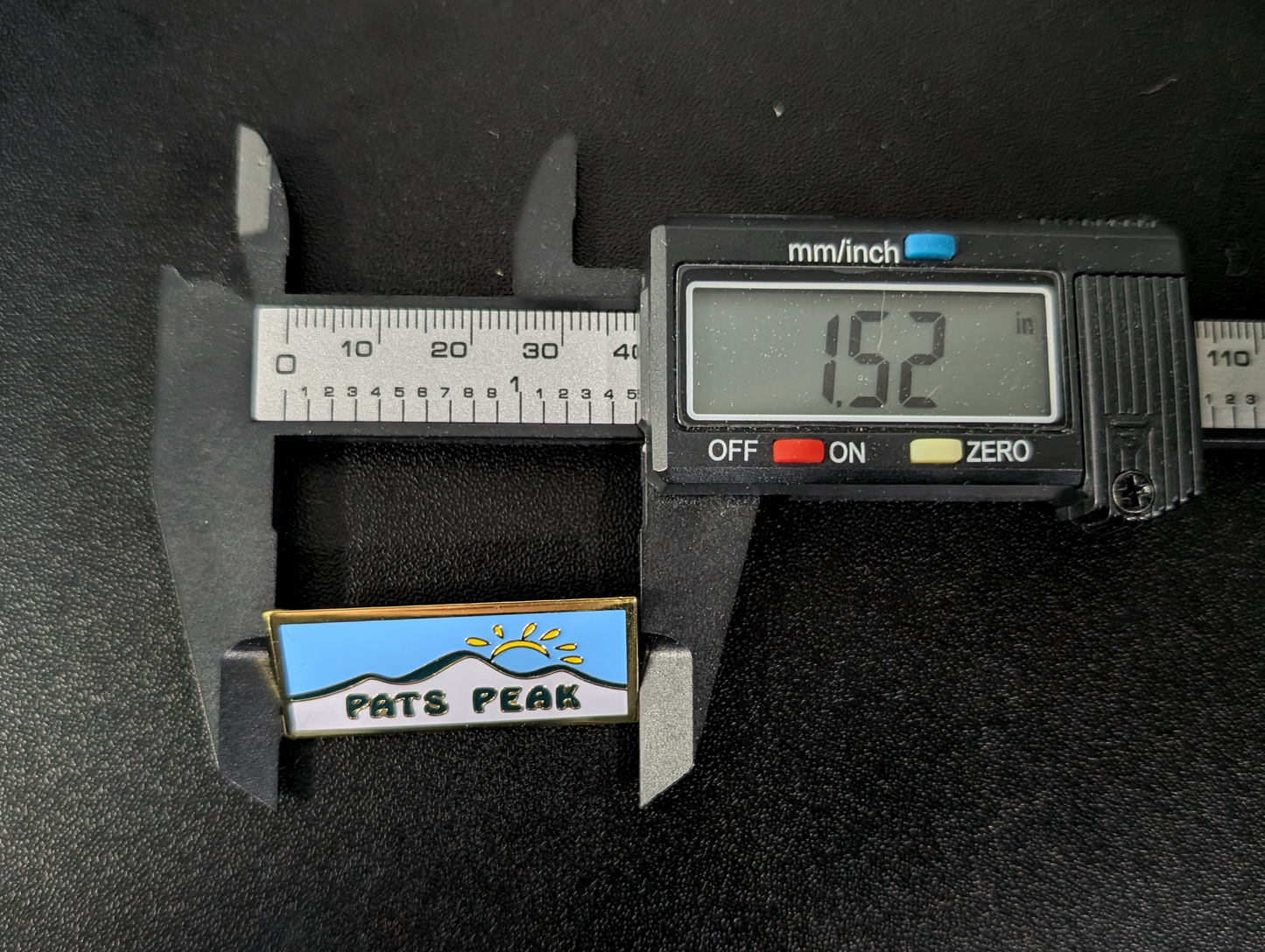 Pats Peak New Hampshire Ski Area Enamel Pin Souvenir - New Hampshire Pats Peak Ski Resort Keepsake