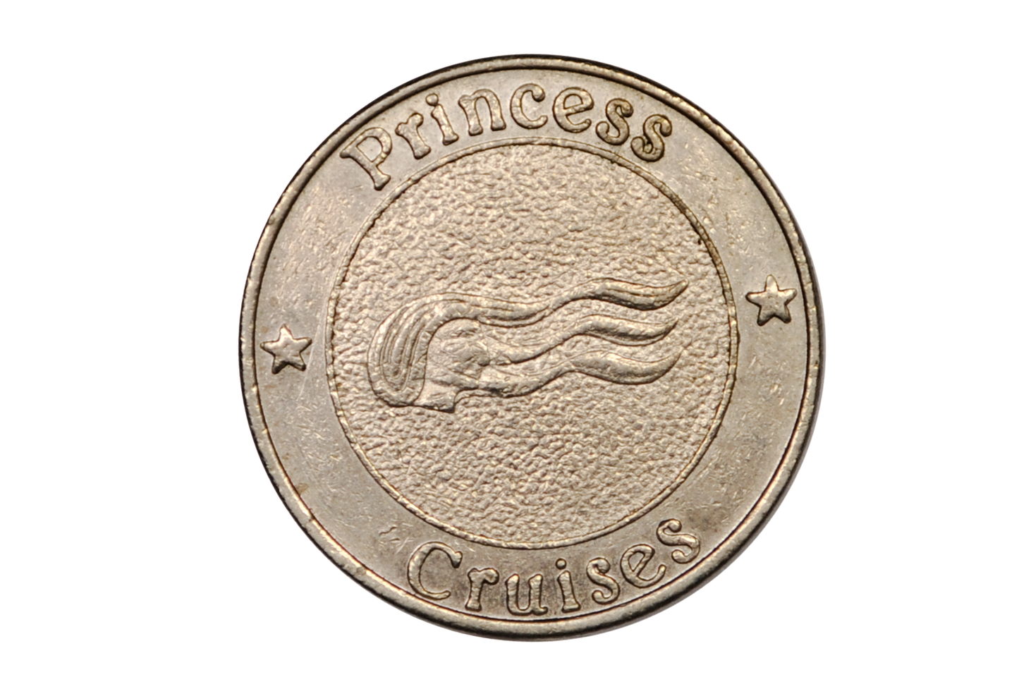 Princess Cruises Amusement Game Token - Vintage Princess Cruises Casino Gaming Token