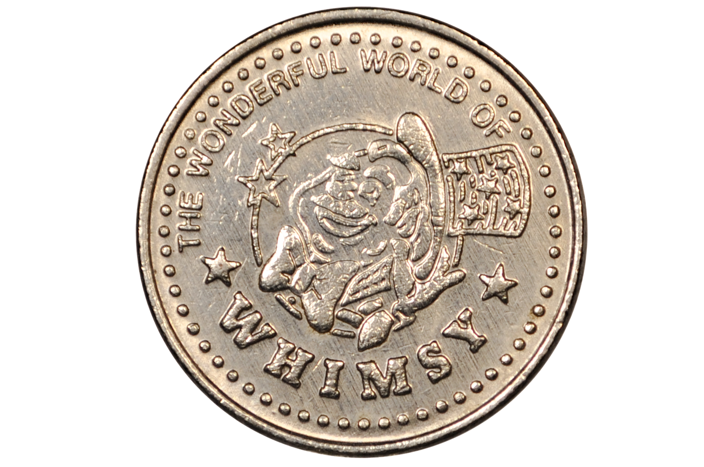 The Wonderful World Of Whimsy Hong Kong Amusement Token - Vintage Hong Kong Amusement Whimsy Token