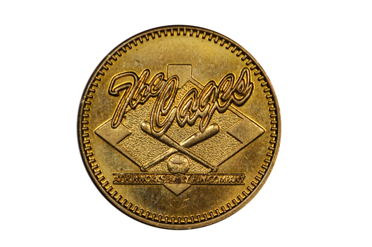 The Cages At Funworks Family Fun Company Pepsi Amusement Token - Pepsi Promo Amusement Token Funworks Family Fun