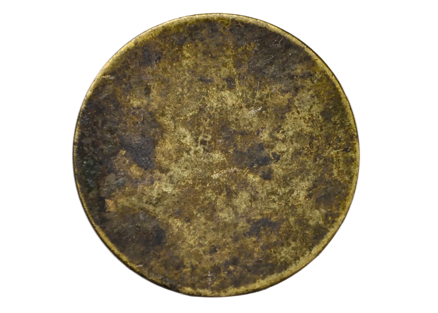 Vintage Brass Harry Wellband Castle Farm Hop Token - Hop Token 1 ½ Castle Farm England