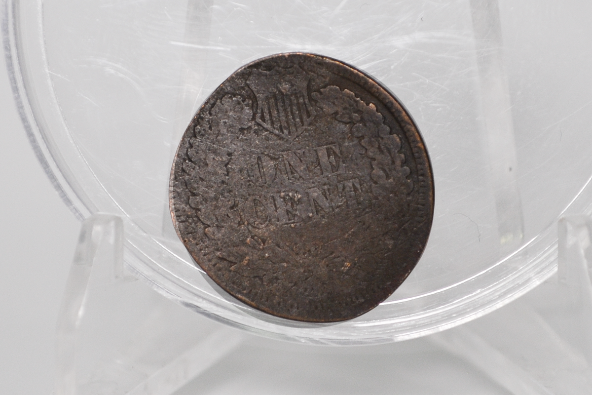 1898 Elongated/Flattened Indian Head Penny - Vintage Elongated Indian Head Penny Cent 1898