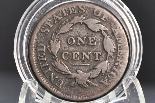 1810 Large Cent - G Details (Good) - Rare, Great Type Coin - US Large Cent 1810 One Cent US - Great Type Coin
