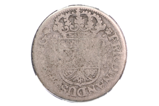 1754 Spanish Real - Mexico as a Spanish Colony - Early Colonial Era Coin - Pirate Coin - 1754 1 Real Pillar Type