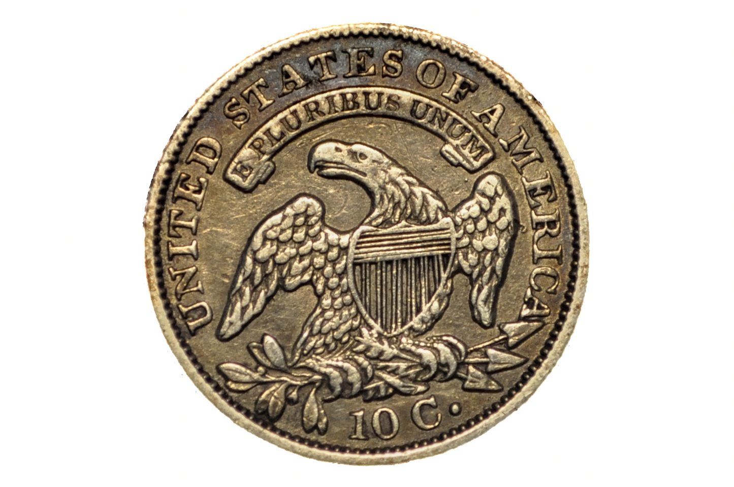 1832 Capped Bust Dime - XF - 1832 Silver Dime US One Dime 1832 Bust Dime - Historic Coin Type, Affordable Coin