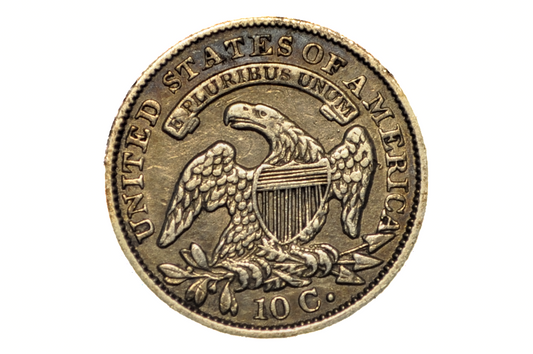 1832 Capped Bust Dime - XF - 1832 Silver Dime US One Dime 1832 Bust Dime - Historic Coin Type, Affordable Coin