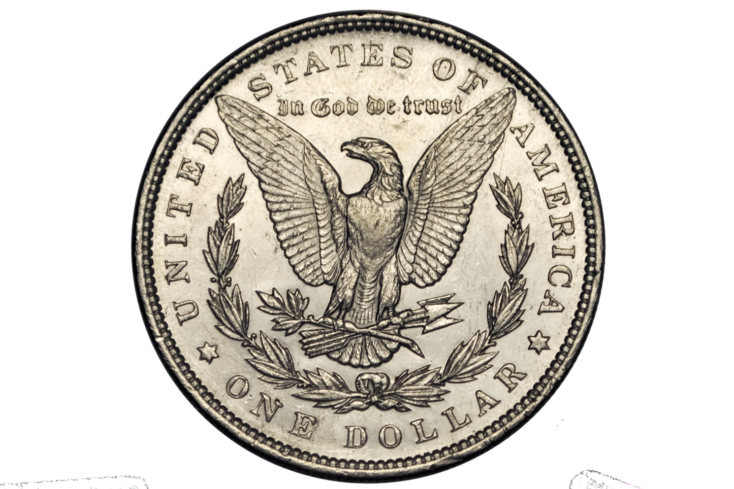1893 Morgan Dollar - AU Grade/Condition, Authentic - 1893 P Morgan Silver Dollar 1893P Silver Dollar 1893 - Tough Date