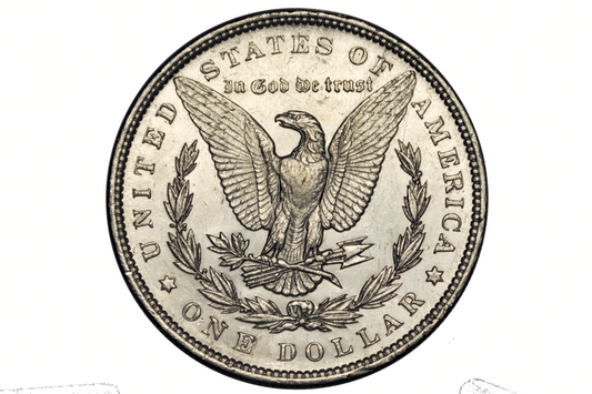1893 Morgan Dollar - AU Grade/Condition, Authentic - 1893 P Morgan Silver Dollar 1893P Silver Dollar 1893 - Tough Date