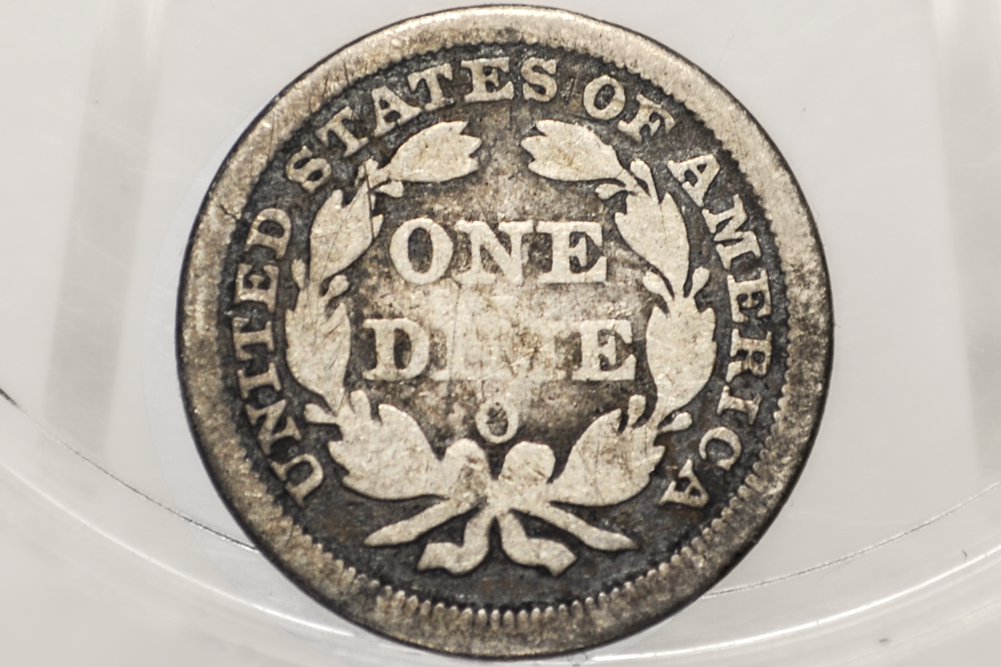 1857-O Seated Liberty Dime - VG, Nice Original Coin - 1857O Silver Dime / 1857 O Liberty Seated Dime