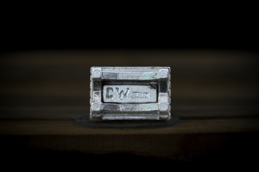 Vintage Sterling Silver Pillory Charm - Stamped and Tested Sterling Silver - Colonial Torture Device Charm