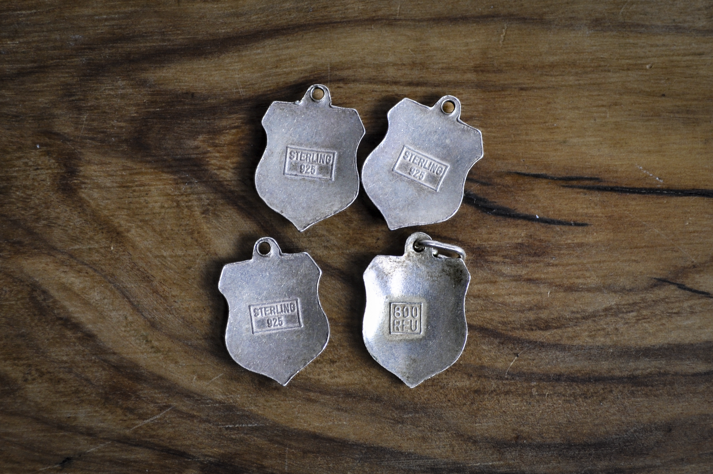 Vintage Collection of Sterling and 800 Silver German Town Crest Charms - Choose by Charm! - Stamped and Tested Sterling and 800 Silver - Vintage German Tourist Crest Shields