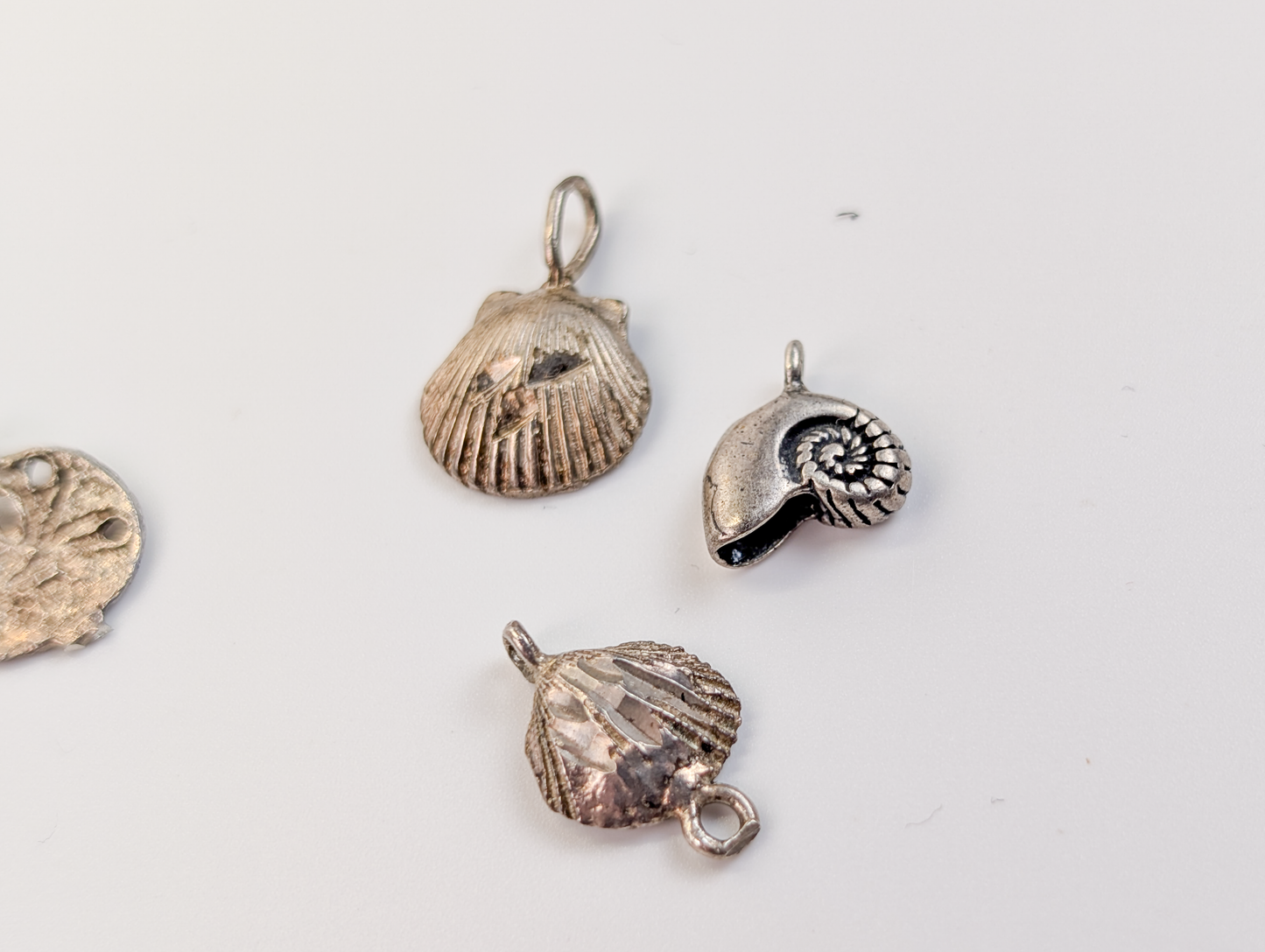 Lot of Sterling Silver Marine/Beach Animals Charms - Choose by Charm! - Stamped and Tested Sterling - Crustaceans, Sand Dollars, Starfish