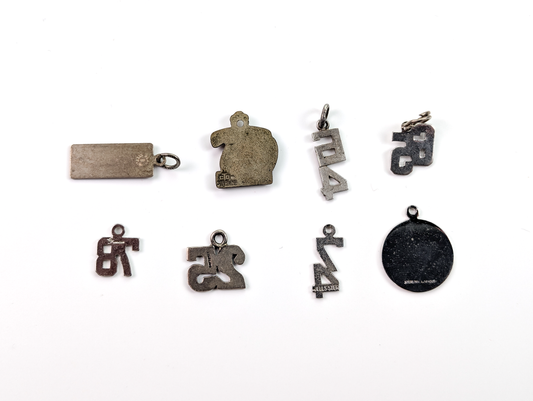Sterling Silver Numbers Charms - Choose by Charm! - Stamped and Tested Sterling - Graduation Dates, Years, Numbers
