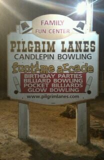 Pilgrim Lanes Family Fun Center, Haverhill, Massachusetts Amusement Token - Vintage Pilgrim Lanes Arcade Token