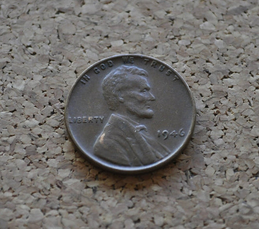 1946 Wheat Penny - WWII Era Cent - 75th Anniversary - Collectible Coin