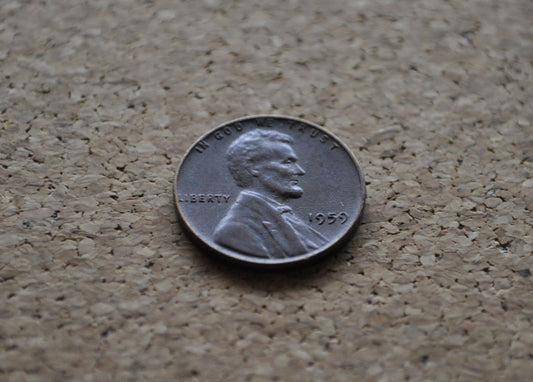 1959 Memorial Penny - First Year of Production - 63rd Anniversary - Collectible Coin