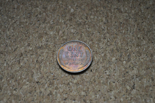 1954 D Wheat Penny - VF-EF (Very Fine to Extremely Fine) Condition - Denver Mint - Collectible Coin 1954 D Wheat Ear Cent Wheat Back 1954 D