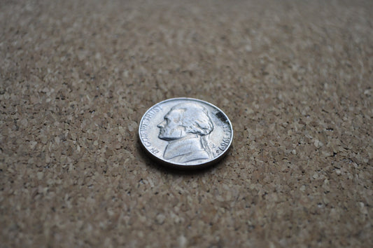 1969 S Jefferson Nickel - Great Condition - San Francisco Mint