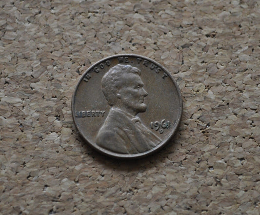 1961 D Memorial Penny - Excellent Condition - 60th Anniversary - Collectible Coin - Denver Mint