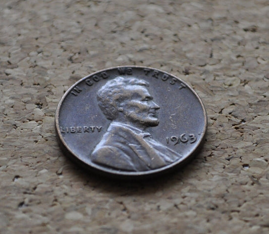 1963 Memorial Penny - Excellent Condition - 58th Anniversary - Collectible Coin