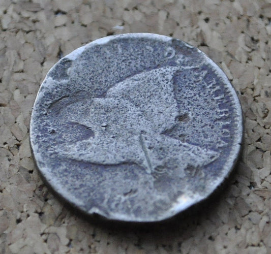 1858 Flying Eagle Penny - Low Grade - Rare Penny Type - Two years of production - 1858 Cent - 1858 Eagle Cent