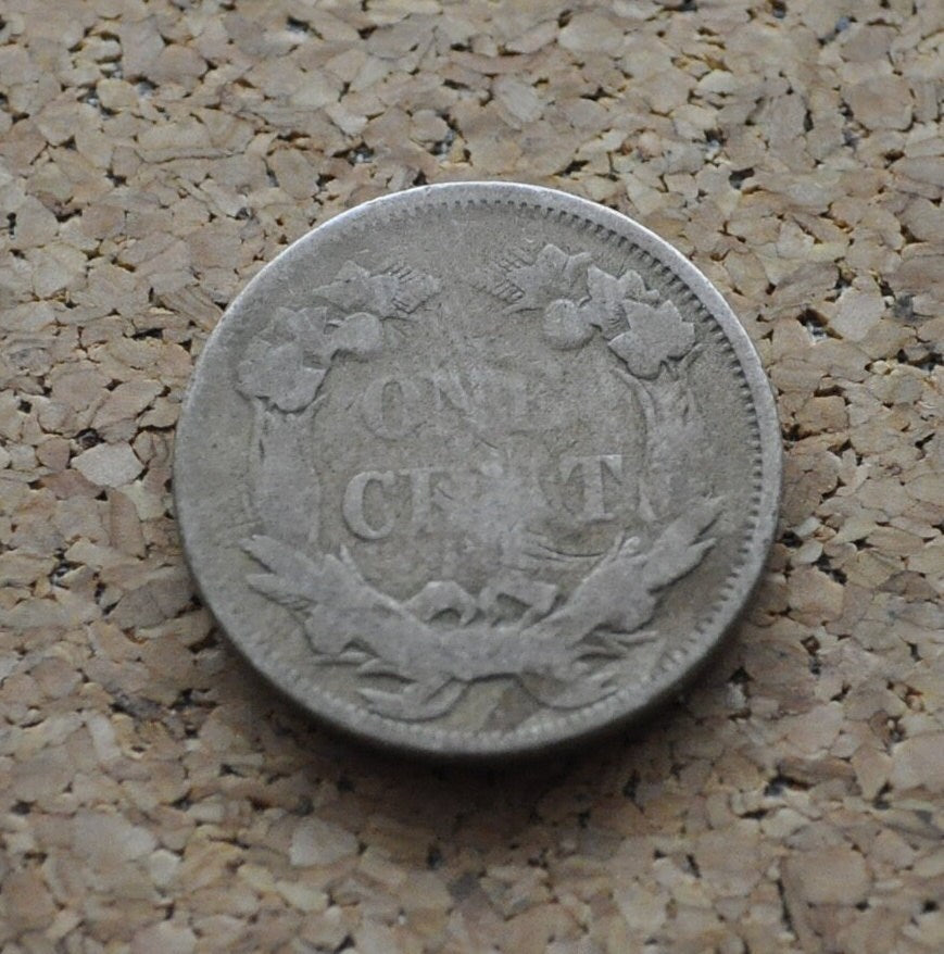 1858 Flying Eagle Penny - Good Date - Rare Penny Type - Two years of production - 1858 Cent - 1858 Eagle Cent