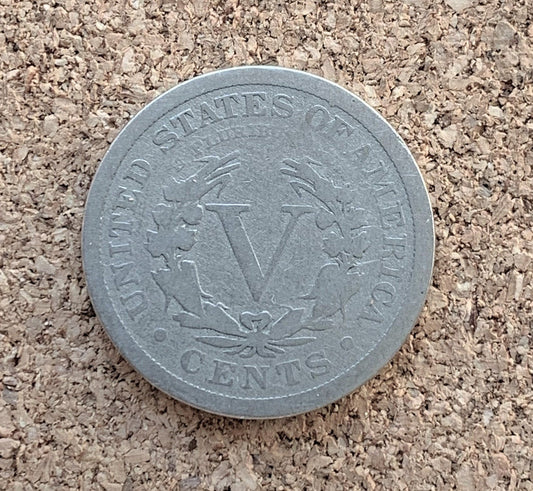 1907 Liberty Head Nickel - V Nickel - Liberty Nickel - 1907 V Nickel - 1907 Nickel