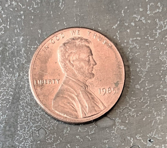 1985 Lincoln Memorial Penny Cent - Fantastic Condition - 37th Anniversary - Collectible Coin