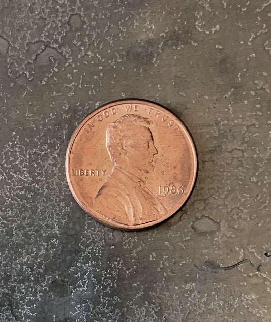 1986 Lincoln Memorial Penny Cent - Fantastic Condition - 36th Anniversary - Collectible Coin