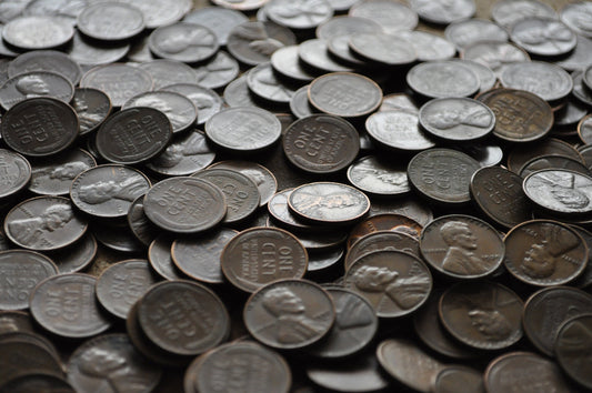 Roll of 50 Wheat Pennies - From Unsearched Large Lots - 1909 - 1958 - 1910's, 1920's, 1930's, 1940's, 1950's