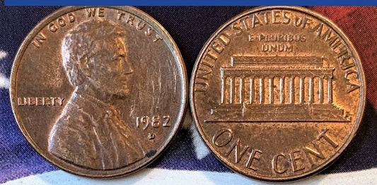 1982 D Lincoln Memorial Penny Cent - Large Date - Fantastic Condition - 40th Anniversary - Collectible Coin
