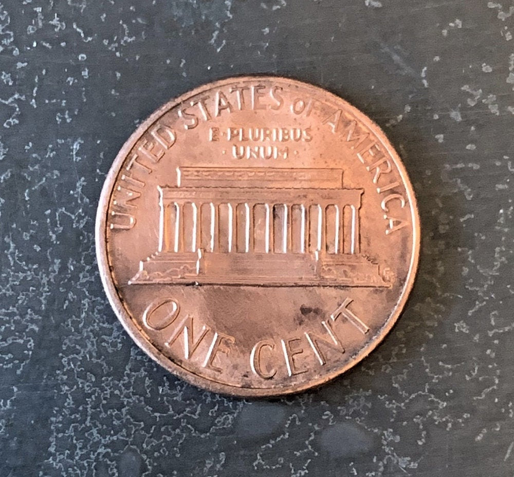 1989 Lincoln Memorial Penny Cent - Fantastic Condition - 33rd Anniversary - Collectible Coin