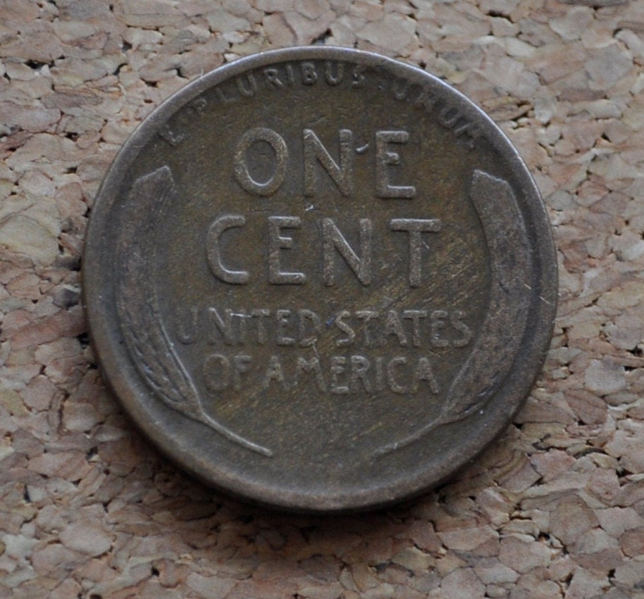 1917-S Wheat Penny - G-F (Good to Fine) - San Francisco Mint - World War I Era Coin - Good Date and Mint - 1917 S Wheat Cent