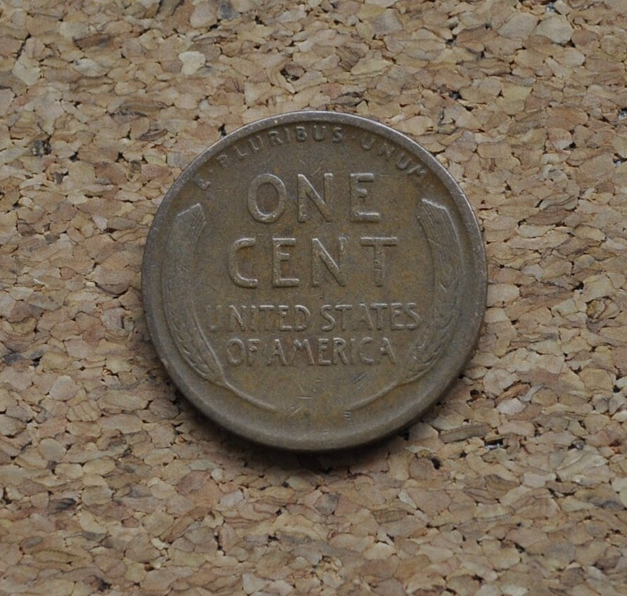 1920-D Wheat Penny - VF (Very Fine) - Denver Mint - 1920D Wheat Ear Cent - 1920 D Penny