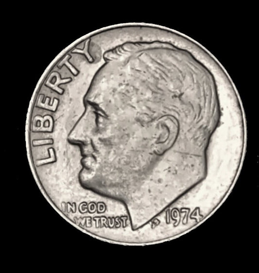 1974 Roosevelt Dime - Excellent Condition