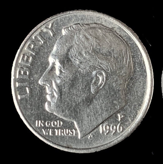 1996 P Roosevelt Dime - Excellent Condition