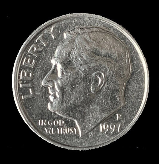 1997 P Roosevelt Dime - Excellent Condition