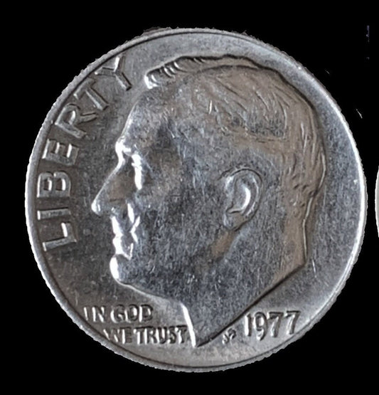 1977 Roosevelt Dime - Excellent Condition