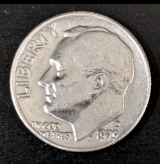 1979 D Roosevelt Dime - Excellent Condition
