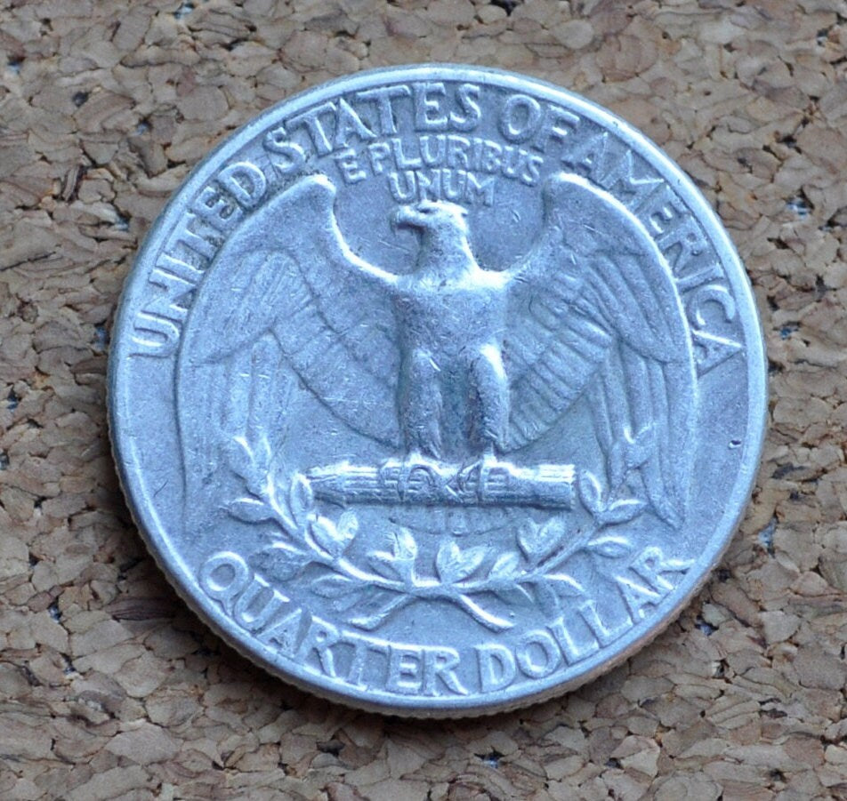 1944 Washington Silver Quarter - XF-AU Grades - Philadelphia Mint - 1944 P Silver Quarter / 1944 P Washington Quarter - WWII Era Coin