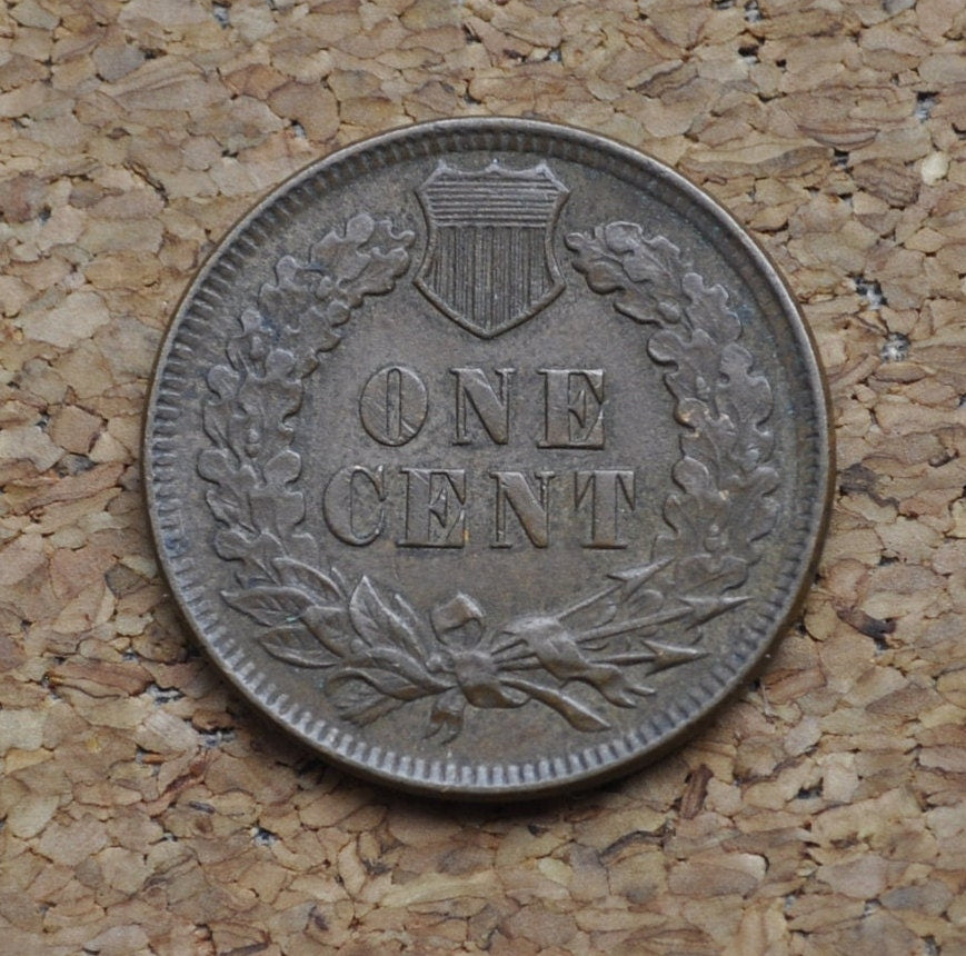1901 Indian Head Penny - EF (Extremely Fine) Grade / Condition - Great Detail - 1901 Indian Head Cent - Cent 1901 Penny