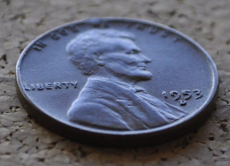 1953 D Wheat Penny - 68th Anniversary - Collectible Coin