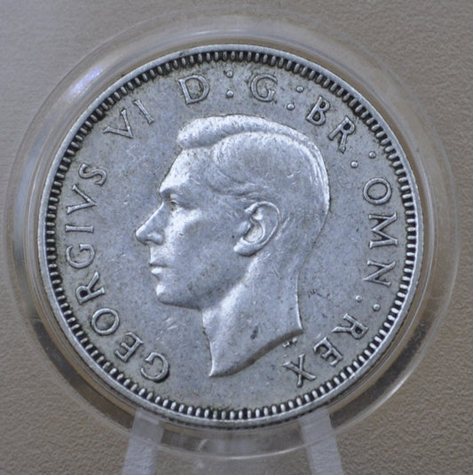1944 Scottish Silver Shilling UK 1944 One Shilling - Extremely Fine - King George VI - 1 Shilling 1944 Silver Scotland - Silver Shilling