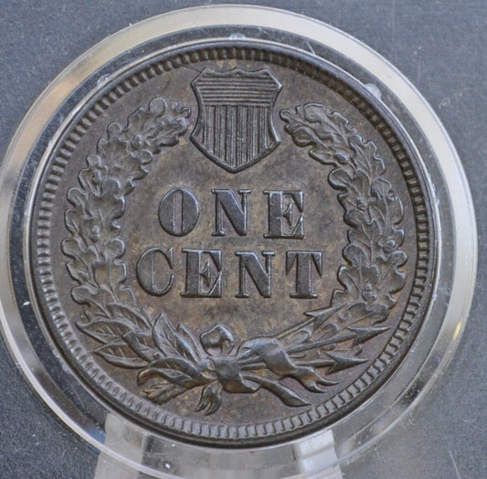 1890 Indian Head Penny - AU55-58 (About Uncirculated) Grade / Condition - 1890 Indian Head Cent - 1890 Penny - 1890 Cent